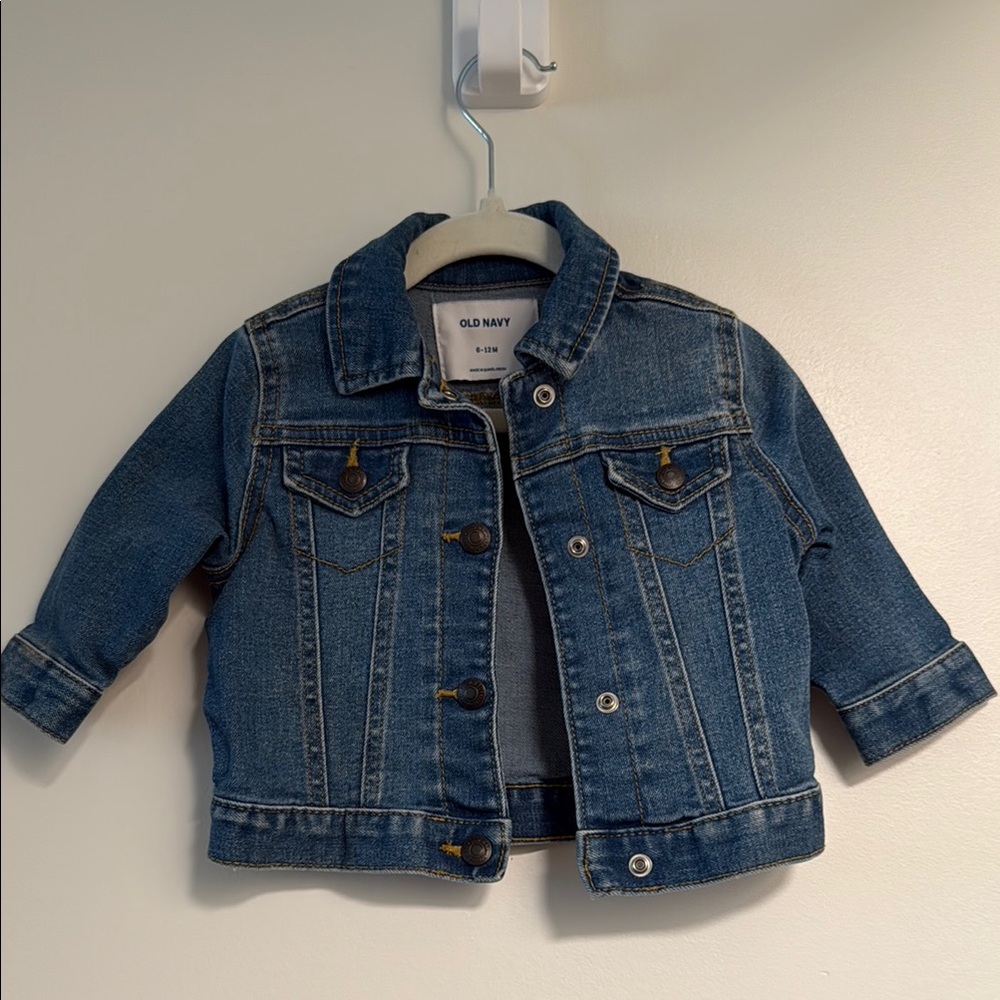 Old Navy Blue Denim Kids Jacket